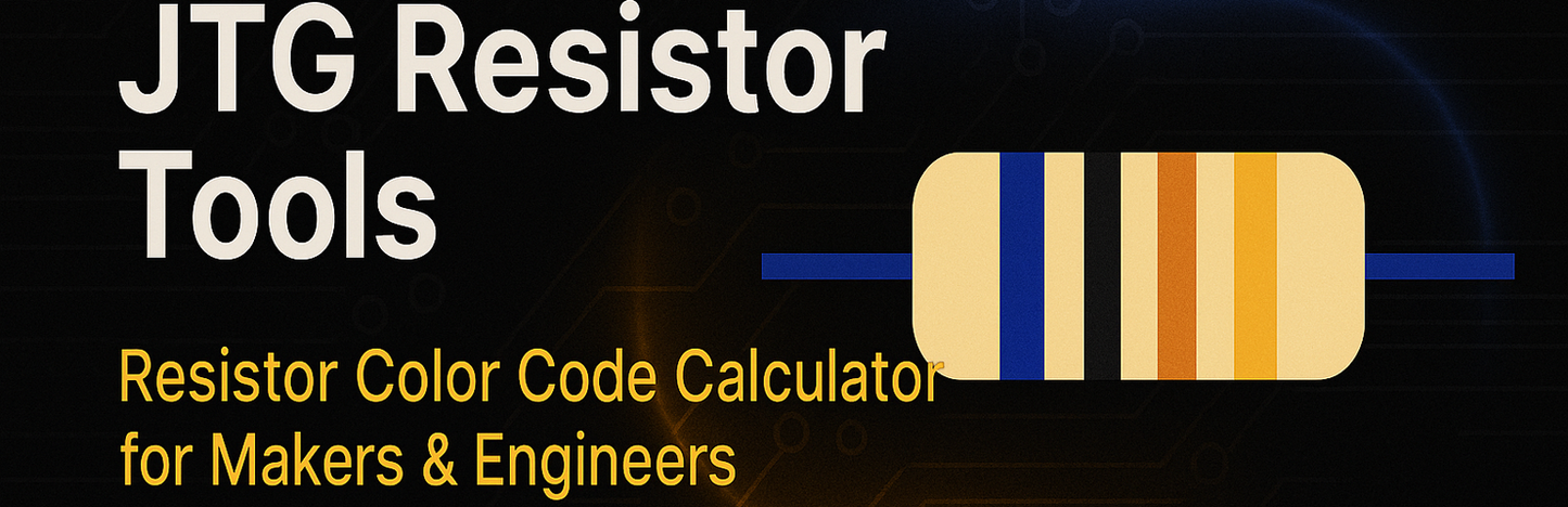 JTG Resisitor Tools - Resistor Color Code Calculator Plugin for Wordpress